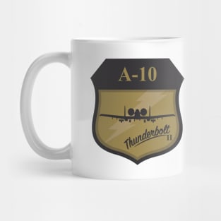 A-10 Warthog Patch (desert subdued) Mug